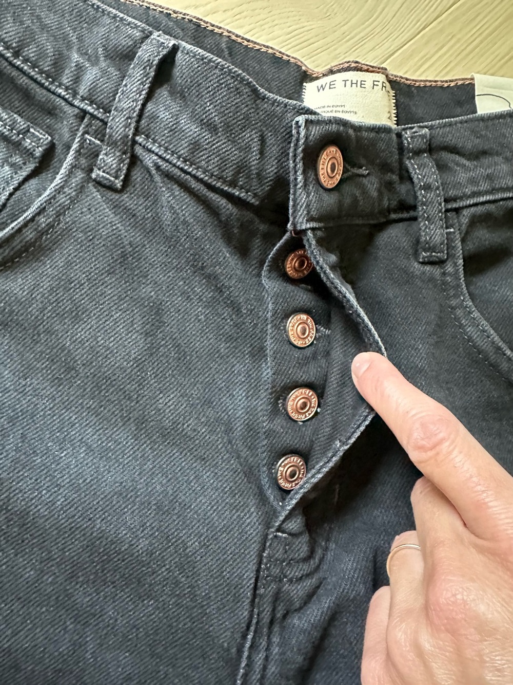 NWT We The Free Good Luck Mid-Rise Barrel Jeans - Picture 12 of 16